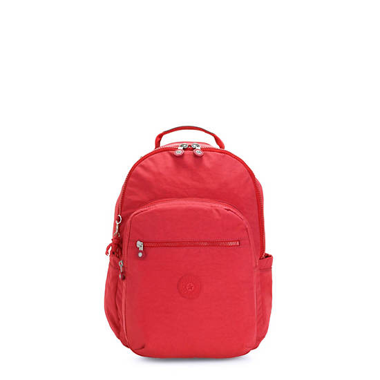 Kipling Seoul Small Classic Tablet Backpacks Red Rouge | AU 1609QM